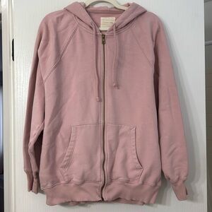 Women’s Light Pink American Eagle Full-Zip Hoodie